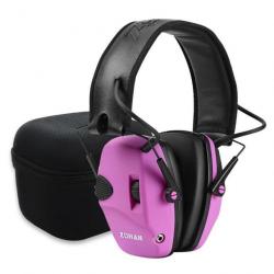 ZOHAN Casque Anti-Bruit Couleur Rose -