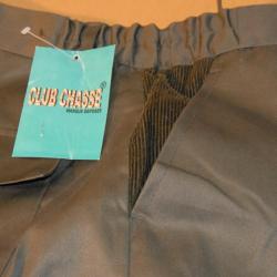 BF24 - PANTALON DE CHASSE CLUB CHASSE TAILLE 50