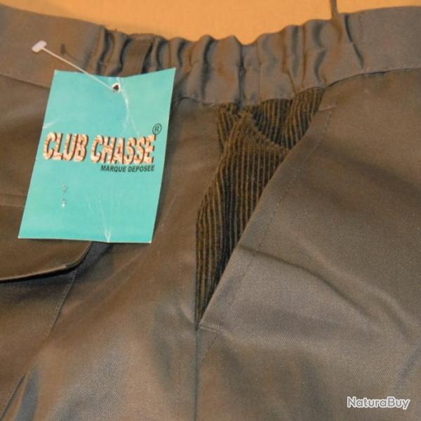 BF24 - PANTALON DE CHASSE CLUB CHASSE TAILLE 50