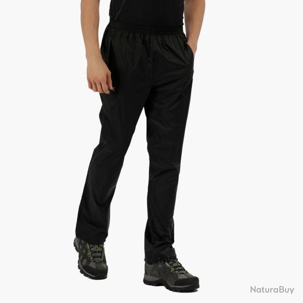 Sur Pantalon Impermable Mens Pack it Overtrousers Regatta Noir