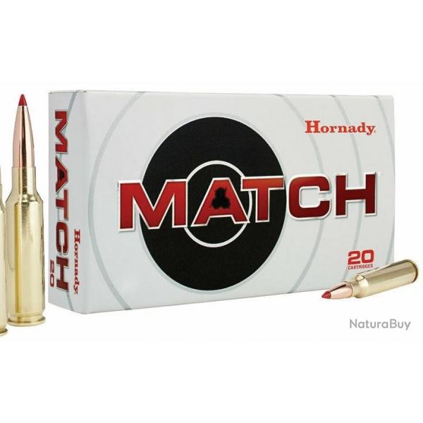 Cartouches HORNADY Calibre 6,5 CREEDMOOR 147grs ELD MATCH