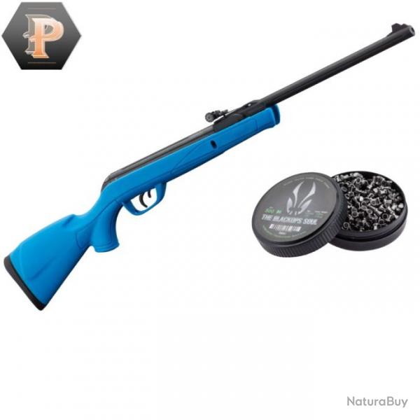 Carabine GAMO Delta Blue synthtique - 4.5mm - 7,5 joules + plombs