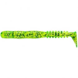 LEURRE SOUPLE Shad REINS ROCKVIBE 1,2" unité B16 DOS VERT