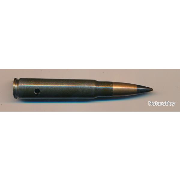 NEUTRA une Cartouche 7,92x57 WW2 allemande  balle SmK l'spur de 1941 tui acier laqu par CG