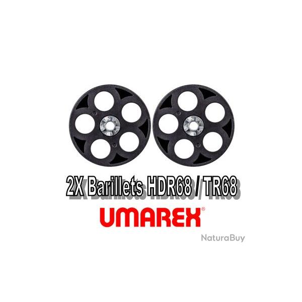 Lot de 2 barillet pour TR68 / HDR68 Umarex