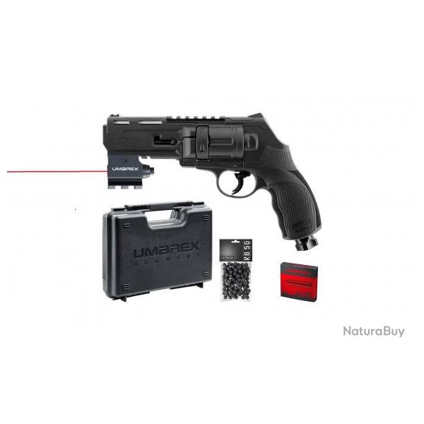 Pack prt  tirer Walther T4E HDR Cal 50 avec munition et laser