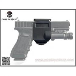 Holster Clip pour Glock (Emerson) Noir Droitier