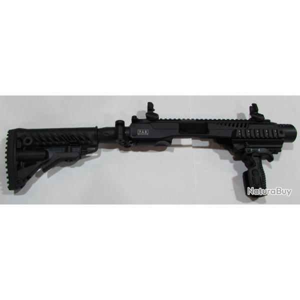 Kit conversion Crosse tactical FAB DEFENSE KPOS G2  crosse M4 pliante et vise, pour Glock 21