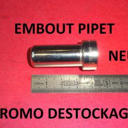 embout pipet de corne ELLES longueur 43 dia filetage intérieur 13mm - VENDU PAR JEPERCUTE (JO697)