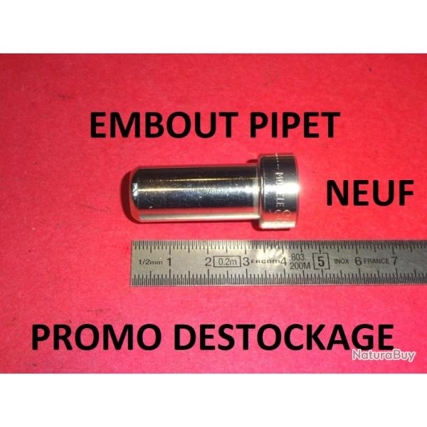 embout pipet de corne ELLES longueur 43 dia filetage intrieur 13mm - VENDU PAR JEPERCUTE (JO697)