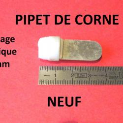 pipet de corne longueur 38.40mm diamètre 13mm - VENDU PAR JEPERCUTE (JO698)