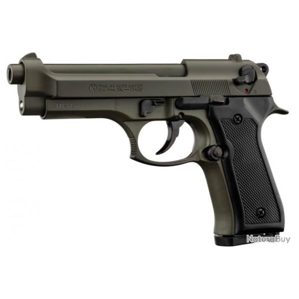 ( Pistolet  blanc Chiappa 92 Green)Pistolet  blanc Chiappa 92 Green