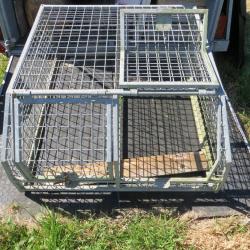 CAGE DE TRANSPORT POUR DEUX OU PLUSIEURS CHIENS