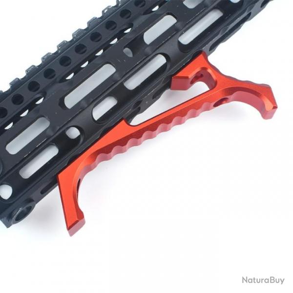 Poigne tactique VP23 M-LOK rouge METAL