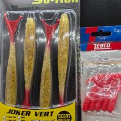 STORM JOKER VERT + ZEBCO JIG RED / ref lot 2