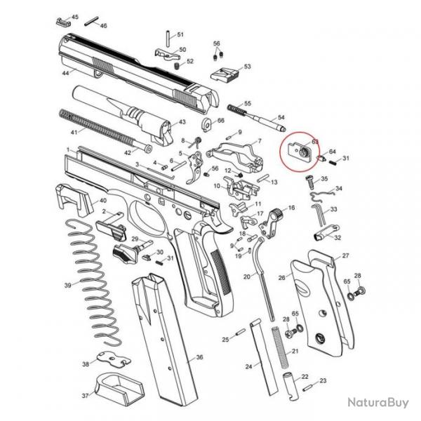 CZ SP-01 Safety Right