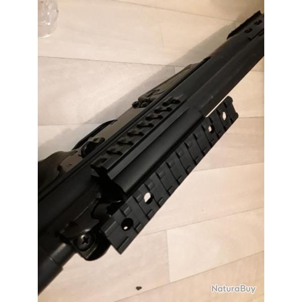 Bi-rail picatinny pour HK MP5, G3 et clones