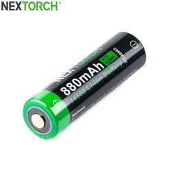 Batterie Nextorch 14500 - 880mAh - 3.7V protégée Li-ion USB-C