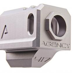 Compensateur RWA Agency Arms 417 (14 mm CCW) - silver