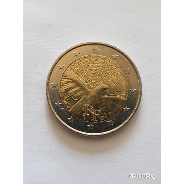 Monnaie 2 euros 2015