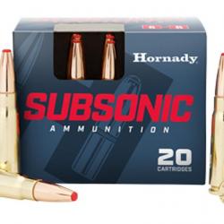 HORNADY 7.62X39 255 grains SUB-X spécial subsonique