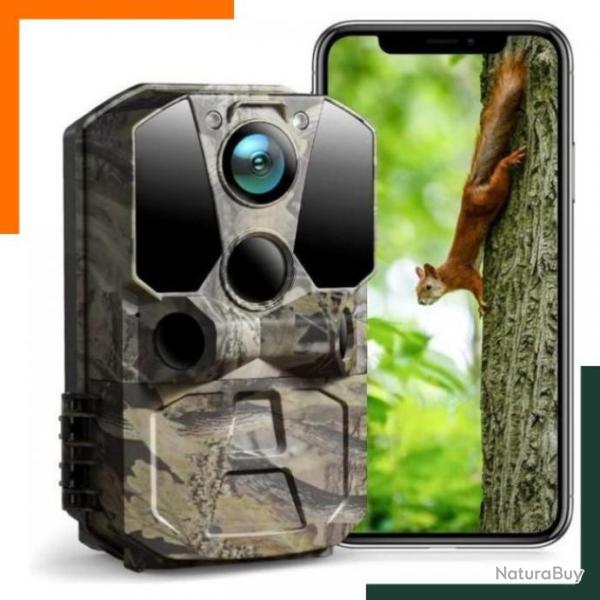 Camra de chasse 4KUHD 40 MP HD Wifi et Bluetooth - Fort - Garantie 2 ans