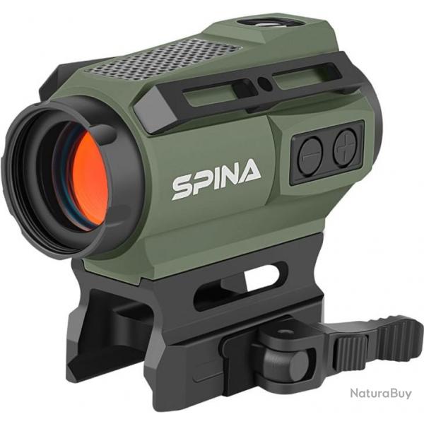 Spina Optics Solar Red Dot Viseur 1x20mm 2 MOA Rflecteur avec Point/Croix Vert