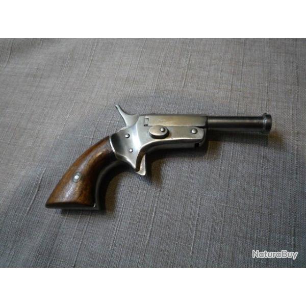 rare petit pistolet de salon calibre 22 short