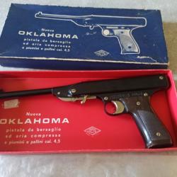 Pistolet à air comprimé MONDIAL - Nuova OKLAHOMA Made in Italy - cal 4,5mm dans sa boite d'origine