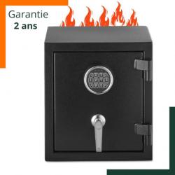 Coffre-fort anti feu - Hermétique - 24L - Noir - Garantie 2 ans