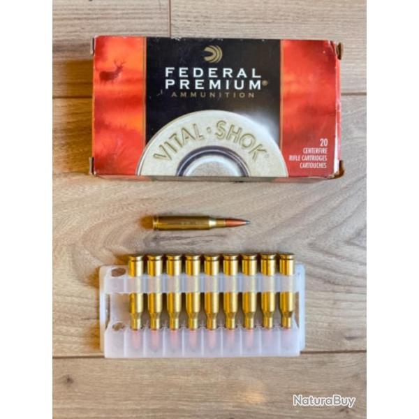 7mm08 REM FEDERAL NOSLER PARTITION 140 GRAINS