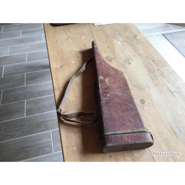 Ancienne housse  jambon pour fusil