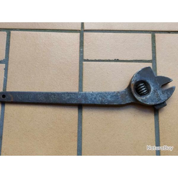 OUTIL ANGLAIS WW2 CLEF A MOLETTE ARMEE ANGLAISE SECONDE GUERRE
