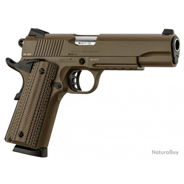 OP TLD-Poing - TISAS - PISTOLET ZIG PC 1911 FDE CAL. 45ACP 5''