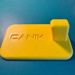 Support jaune pour pistolet Canik