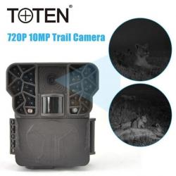 TOTEN Mini Caméra de Chasse 10MP 720P -