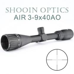 SHOOIN Optics Lunette de Visée 3-9X40 AO Tube 25.4MM Paiement en 3 ou 4 fois