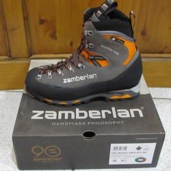 Chaussure Zamberlan Mountain Trek GTX Orange et get grise, taille 45