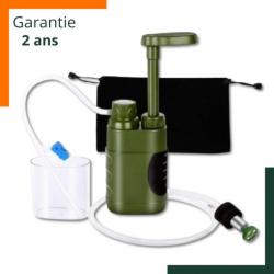 Kit de filtration de l'eau - Filtre à eau 3000L - Randonnée, camping - Livraison rapide