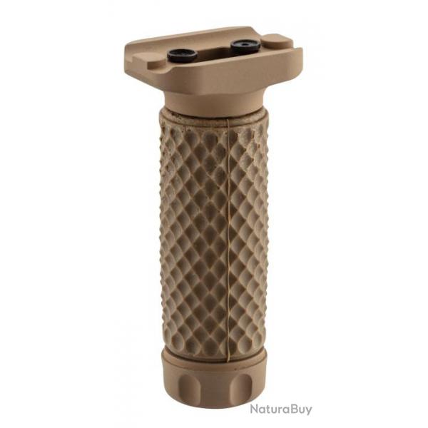 Grip vertical Aluminium Keymod TAN