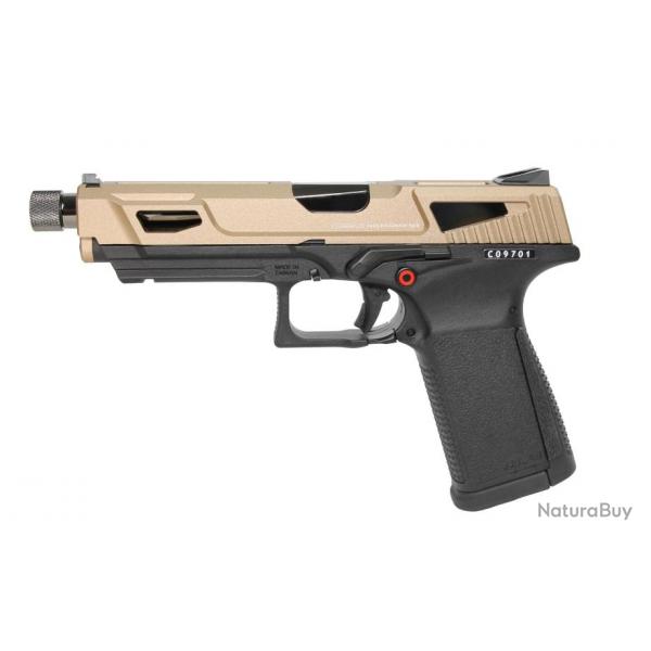 Rplique GBB pistolet GTP9 gaz 0,9J MS DST Gold