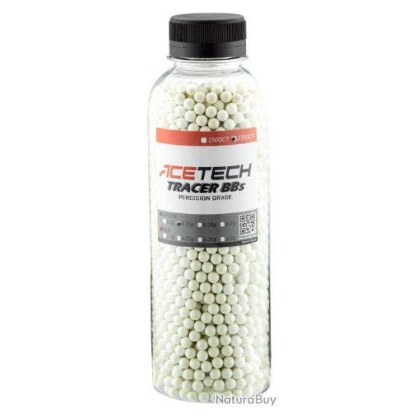 Billes BIO 0,20g x 2700 bouteille Tracer PLA Acetech Verte