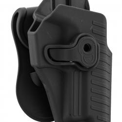 Holster rigide Quick Release pour P226 Droitier et Concorde Defender Gris