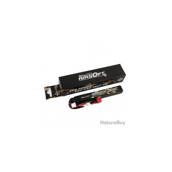 Batterie Lipo 2S 7.4V 1500mAh 25C 1 stick Genspow