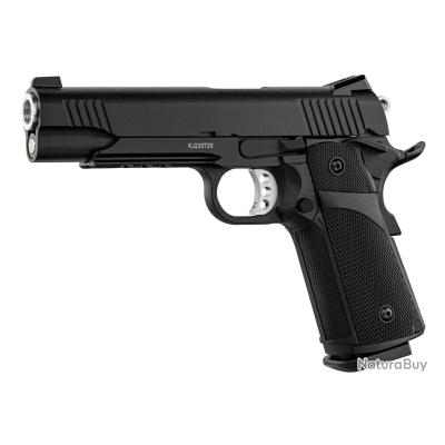 Réplique Airsoft Walther PPK/S Noir - Culasse Métal - 0.5 Joule - Chargeur 23 Billes
