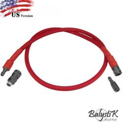 Ligne complète HPA tressée ROUGE version US Balystik