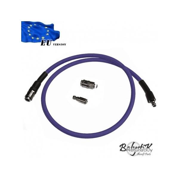 Ligne HPA haut dbit EU nylon tress VIOLET BALYSTIK