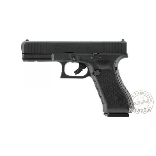 Pistolet  plomb CO2 4,5 mm BB - GLOCK 17 GEN5 MOS - Blowback + 4 Interfaces