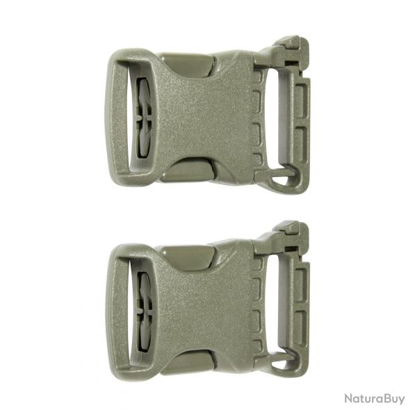 TT sr 25 safety qa - boucle molle dtachable - 25mm - Olive