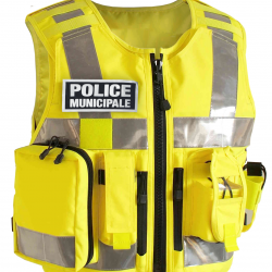 Gilet multipoches Safariland - haute visibilité - Long - L